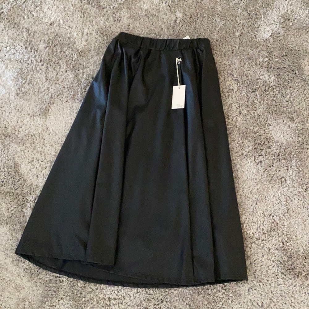 Ava James leather skirt